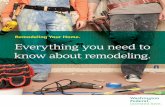 Everything you need to know about remodeling.