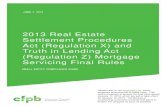 2013 Real Estate Settlement Procedures Act