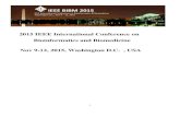 2015 IEEE International Conference on Bioinformatics and ...