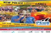 2017 NSW Police Games Event Information