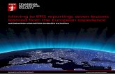 Moving to IFRS reporting: seven lessons learned from the European ...