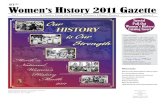 Women's History 2011 Gazette