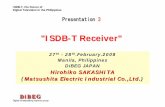 "ISDB-T Receiver"