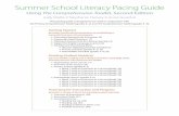 Summer School Literacy Pacing Guide