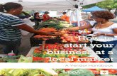 How to Start Your Business at a Local Market: A Vendor's Handbook