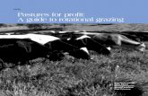 Pastures for Profit: A Guide to Rotational Grazing (A3529)
