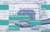 Guidelines for Victim-Sensitive Victim-Offender Mediation ...