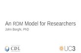 An RDM Guide for Researchers: Presentation at BIDS Reproducibility Working Group