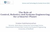 Electronics and Robotics  V Kadirkamanathan