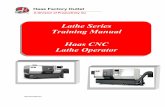 Haas lathe operator manual