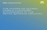 The power of global mobile customer engagement in the retail banking industry - Tata Communications