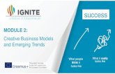 Module 2 creative business models & emerging trends (final)