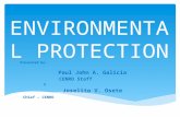 Environmental protection for schools - Navotas City Government