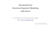 Introduction to Structural Equation Modeling with Amos