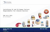 Satisfying us and eu human factors requirements for inhaler devices
