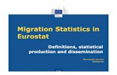 Migration statistics in Eurostat - Definition, statistical production and dissemination