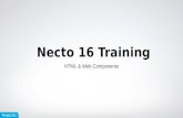Necto 16 training 6 -  web component