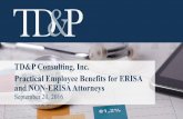 Practical Employee Benefits for ERISA and NON-ERISA Attorneys