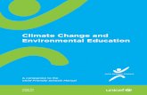 Climate Change and Environmental Education