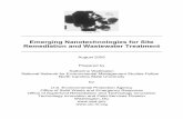 Emerging Nanotechnologies for Site Remediation and Wastewater ...