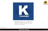 Guide utilisateur Kinomap Trainer Android (Français)