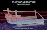 Recycled Boat Wood Furniture Cataloque