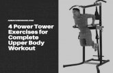 4 Power Tower Exercises for Complete Upper Body Workout