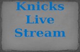 Knicks live stream
