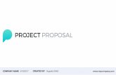 Project proposal Presentation Template