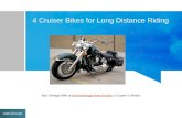 4 Cruiser Bikes for Long Distance Riding