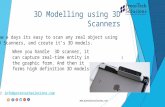 3D Modelling using 3D Scanners