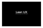 Lean UX Integration