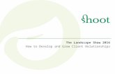 How to develop and grow client relationships using Shoot