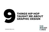 9 Things Hip Hop taught me about Graphic Design