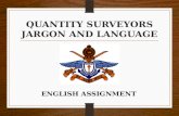 Quantity surveyors jargon