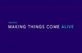 TIAD 2016 : Making things come alive - IoT