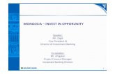 14.10.2010 Mongolia invest in opportunity, B. Zagal