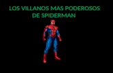 Villanos spiderman