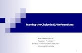 3. Framing the Choice in EU Referendums