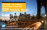 SAP HANA Project - Real Time Analytics