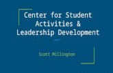 Center for Student Activities & Leadership Development