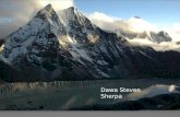 Dawa Steven Sherpa -  New and novel ideas to reduce impacts on Nepal’s peaks and trails.