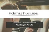McIntyre Thanasides - I crashed my car – what if i don’t feel injured