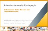 SYNERGY Induction to Pedagogy Programme - Evaluation of the Learning Resources (ITALIAN)