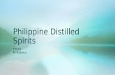 Philippine distilled spirits