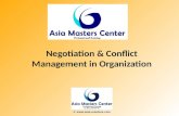 Negotiation & Conflict Management - Presentation Slides