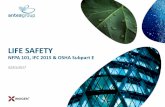 Life Safety Code: NFPA 101, IFC 2015 & OSHA Subpart E