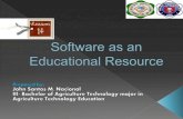 educational technology 2 lesson 14 Software as an educational resource