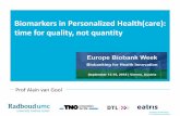 2016 09-12 Europe Biobanking Week, Vienna, Alain van Gool