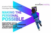 Making The Personal Possible - Innovating Social Services Through Emerging Technologies And Human-Centered Design